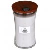 WoodWick Svíčka Warm Wool váza velká, 609,5 g SLEVA - 2 jakost
