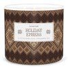 holiday embers 3 docht kerze 411g