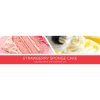 strawberry sponge cake 3 docht kerze 411g 2