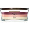 WoodWick Svíčka loď Trilogy Lush Nectar, 453 g