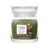 Yankee Candle Signature svíčka malá Balsam & Cedar Fireside, 110g