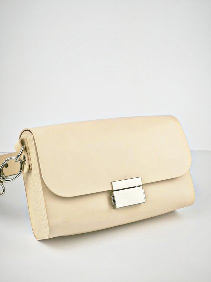 Kožená kabelka CLAIRE natur