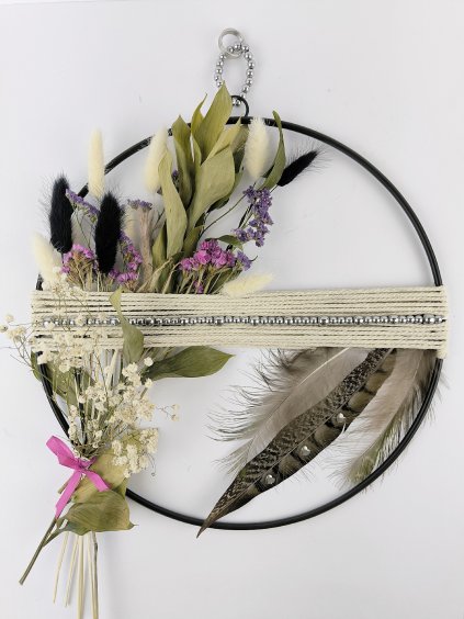 Kruhová dekorace na zavěšení RIVORA