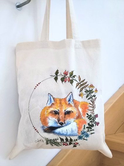 Plátěná taška Liška