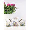 Sada dřevěných domečků ZAHRADNÍ KVÍTÍ