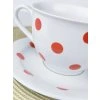 Hrnek s talířkem Puntíky