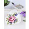 Porcelánové srdíčko s levandulí KVĚTINY