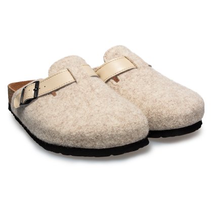 bílé vlněné pantofle62