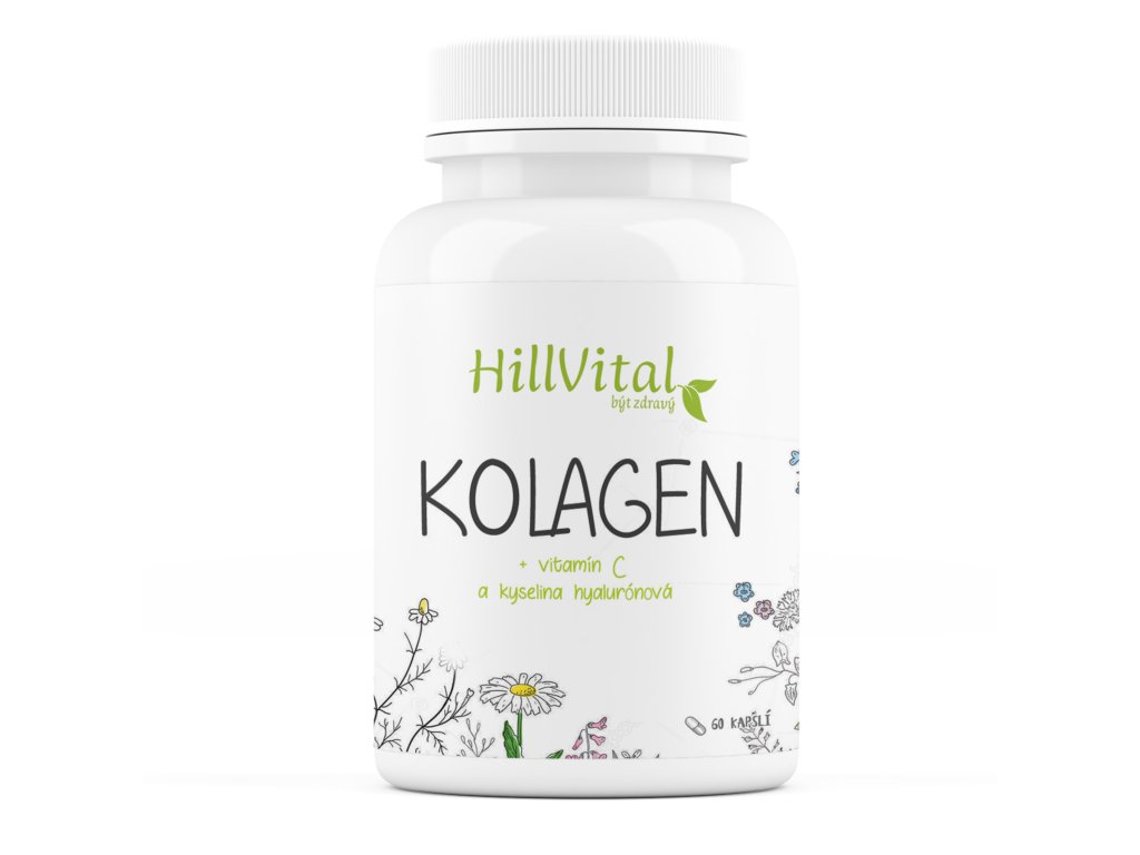 Hillvital Kolagén - vlasy a pokožka 60 kapsúl