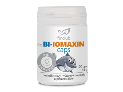 Finclub Bi iomaxin caps 100 kapsúl – Omega 3 nenasýtené mastné kyseliny – zdroj zdravia a dobrej imunity