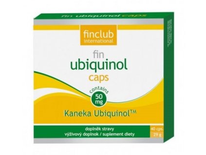 Finclub fin Ubiquinol caps 40 kapsúl