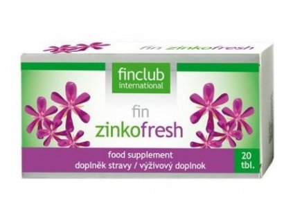 Finclub fin Zinkofresh 20 tabliet