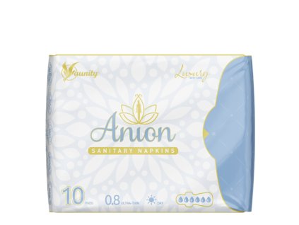 Aunity Luxury aniónové vložky Denné 10 ks