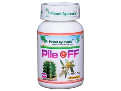 Planet Ayurveda PILE OFF 60 kapsúl