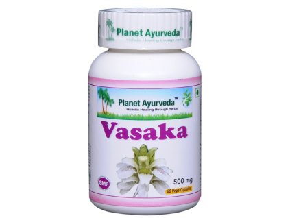 Planet Ayurveda VASAKA (Adhatoda vasica) 60 kapsúl