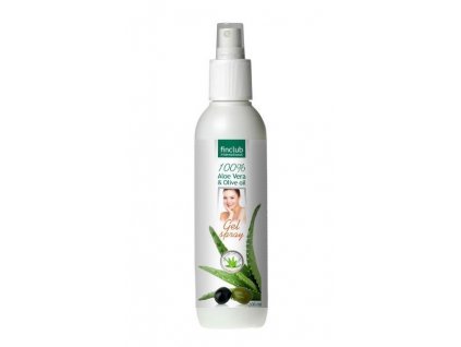 Finclub Aloe vera & Olivový olej gélový sprej 200 ml