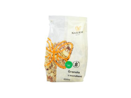 Granola s mandlami bez lepku - Natural 200g