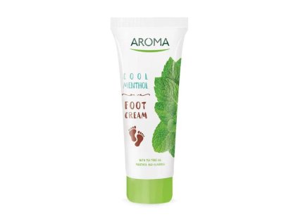Krém na nohy Svieži mentol AROMA 75 ml krém