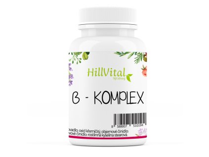 Hillvital Multivitamín B-komplex 100 kapsúl