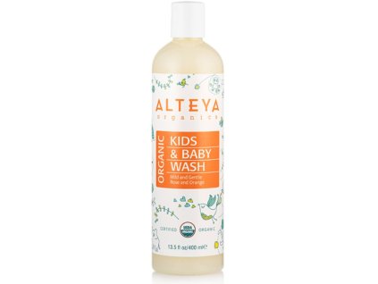 Organický detský sprchový gél Alteya Organics 150ml USDA ORGANIC