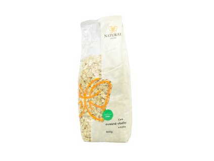 Ovsené vločky celé s klíčkami bez lepku - Natural 500 g