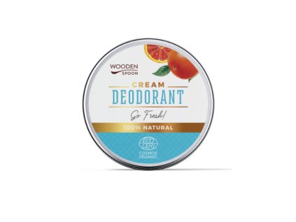 Prírodný krémový dezodorant "Go Fresh!" Wooden Spoon  15ml Soil association organic