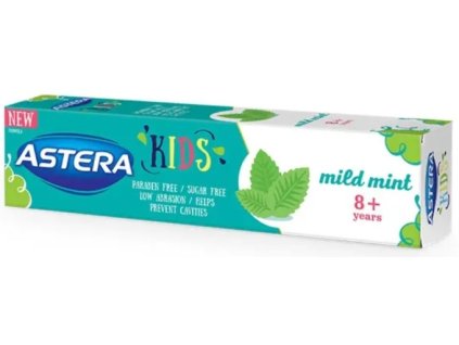 Zubná pasta 8+ Mäta Astera KIDS Aroma 50 ml