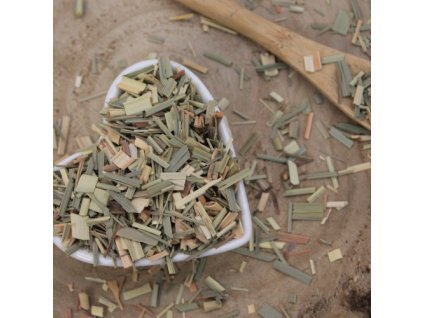 Citrónová tráva, Lemongrass - list narezaný - Cymbopogon citratus - Herba cymbopogoni 250 g