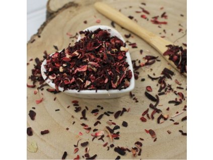 Ibištek sudánsky - kvet narezaný - Hibiscus sabdariffa - Flos hibisci 250 g