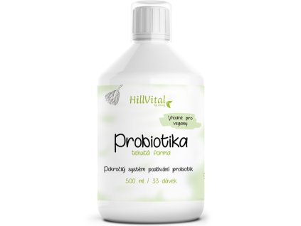 Hillvital Tekuté probiotiká, 500 ml