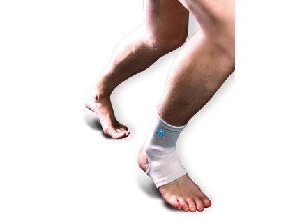 Elastická bandáž členka - biela