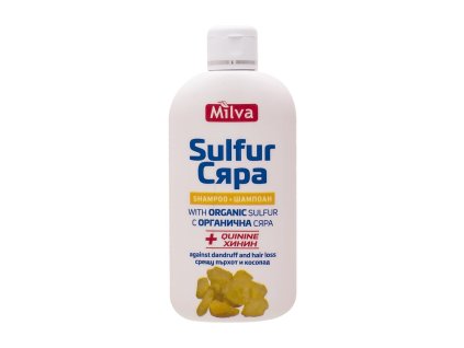 Šampón síra a chinín  200 ml problém s rastom vlasov
