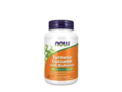 NF TURMERIC CURCUMIN plus BIOPERINE 90Vcaps