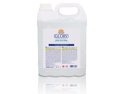GLORY dezinfekčný gél na ruky s jemnou citrónovou vôňou 5000 ml