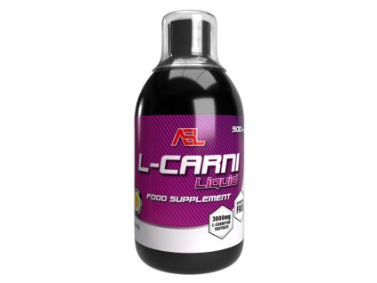asl l carniliquid 500ml lemon