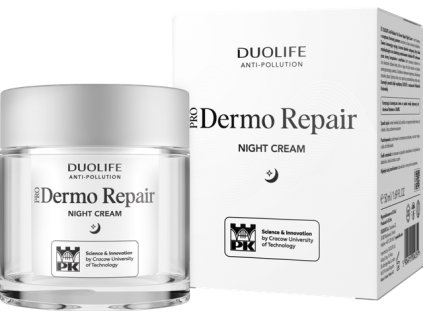 DuoLife Anti‑Pollution Pro Dermo Repair Night Cream – Nočný regeneračný krém proti znečisteniu