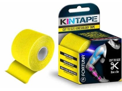 KINTAPE kineziologická tejpovacia páska - žltá
