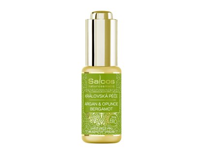 Saloos Bio pleťový olej Argan & Opuncia Bergamot 20 ml