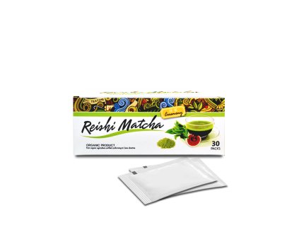 Naturmedic Reishi matcha čaj 60g