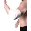 Elastická bandáž lakťa - biela