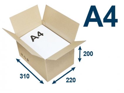 krabica chlopnova na tlacoviny a4 310 x 220 x 200 3vvl
