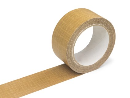 thumb full samolepiaca papierova paska 48x25 hneda hotlmelt vystuzena vlaknami 464494