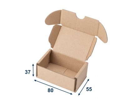 thumb full minikrabica krabicka 74x52x34 3vvl hneda 555542