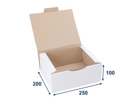 thumb full postova krabica 250x200x100 3vvl biela 552382