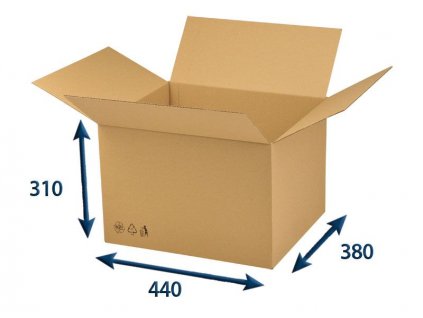 krabica chlopnova 440 x 380 x 310 3vvl