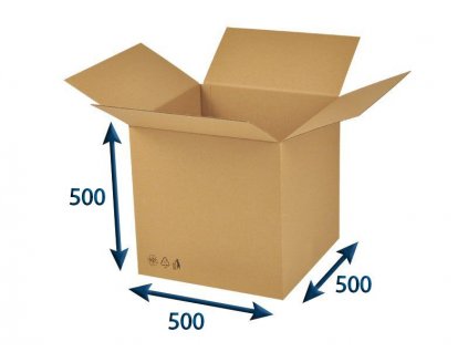 krabica chlopnova 494 x 494 x 488 3vvl