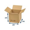 kartonova krabica 200 x 200 x 200 3vvl chlopnova