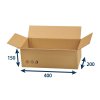 kartonova krabica 400 x 200 x 150 3vvl chlopnova