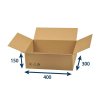 kartonova krabica 400 x 300 x 150 3vvl chlopnova