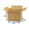 kartonova krabica 500 x 400 x 400 3vvl chlopnova